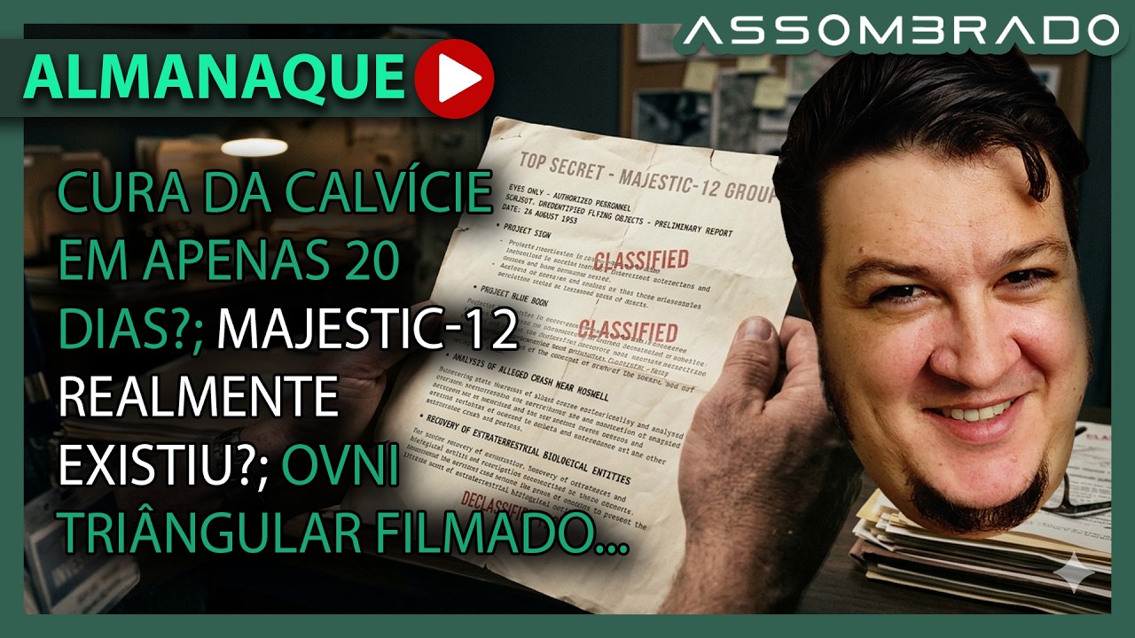 TR-3B FILMADO NA ESLOVÁQUIA?; FIM DA CALVÍCIE EM 2O DIAS?; MAJESTIC-12 FOI REAL? e +! (A.A. #1572)
