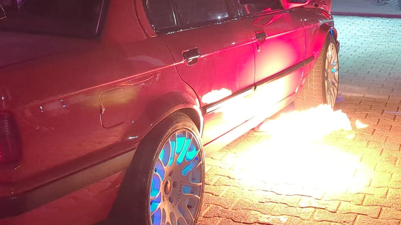 SAY NOT TO DRUGS BIKER SHOW | MARINA CAR MEET | BIKE STUNTS AND E30 FLAMETHROWER