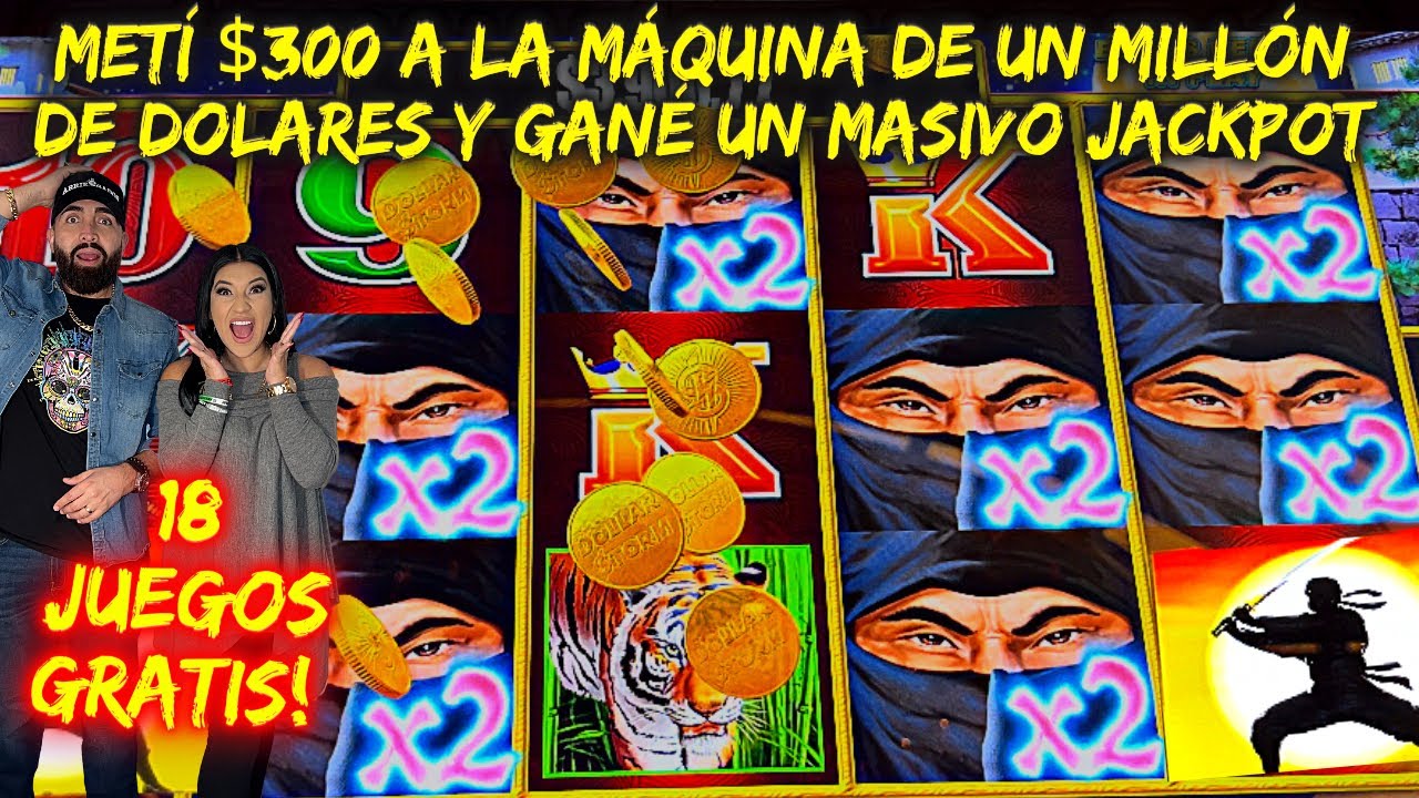 💣 PROGRESIVO DE 1 MILLON DE DOLARES ! POCAS MAQUINAS TIENEN ESTE PREMIO ! GANAMOS UN MASIVO JACKPOT
