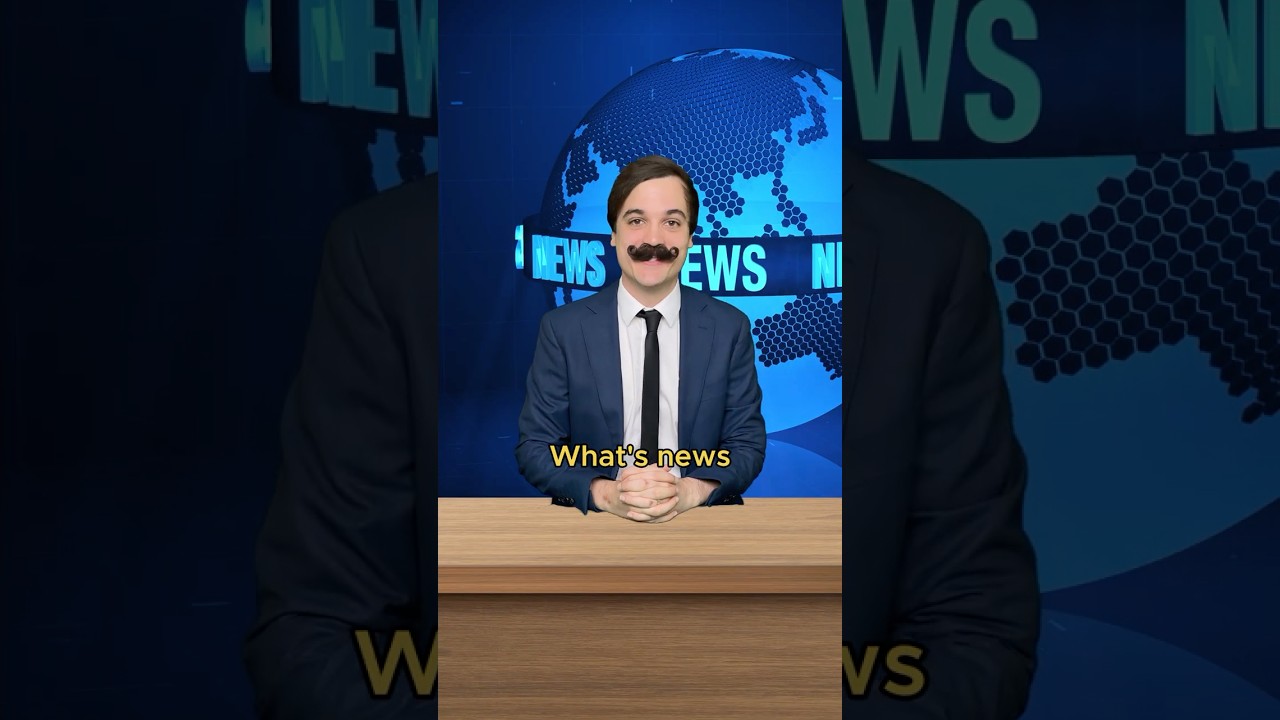 Cat reports breaking news #comedy #music #parody of What's New Pussycat by Tom Jones