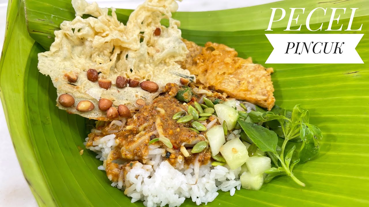 RESEP PECEL PINCUK ALA RUMAHAN RASANYA GAK KALAH SAMA YANG DIJUAL 😍