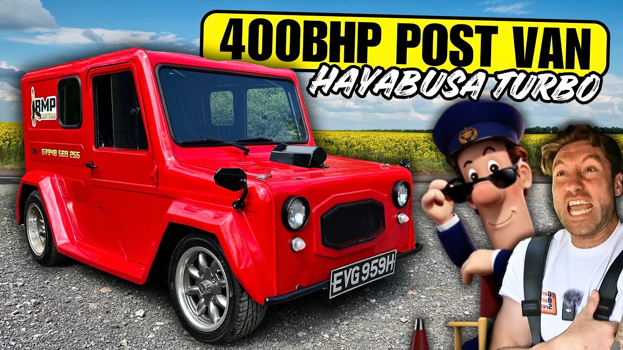 MENTAL! 400BHP HAYABUSA TURBO WILLAM POST VAN - ONLY 500KG