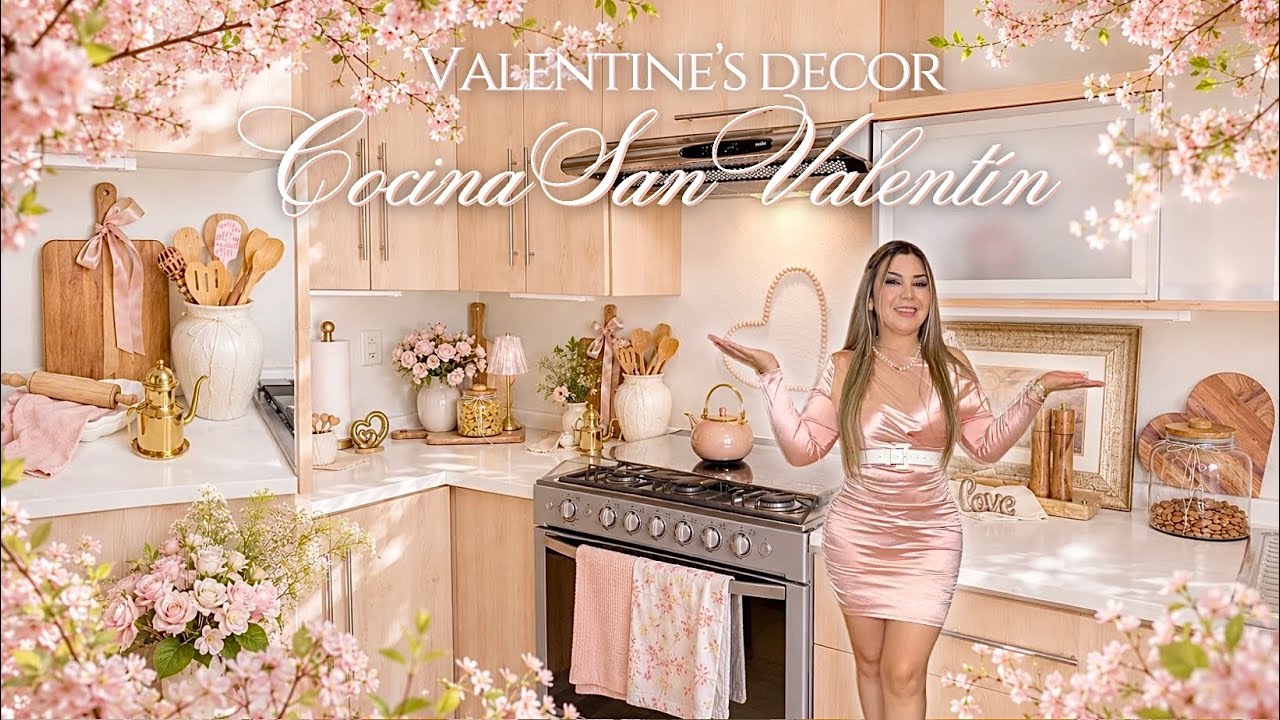 Decoración Cocina de San Valentín 🩰🦢Valentine’s Kitchen 