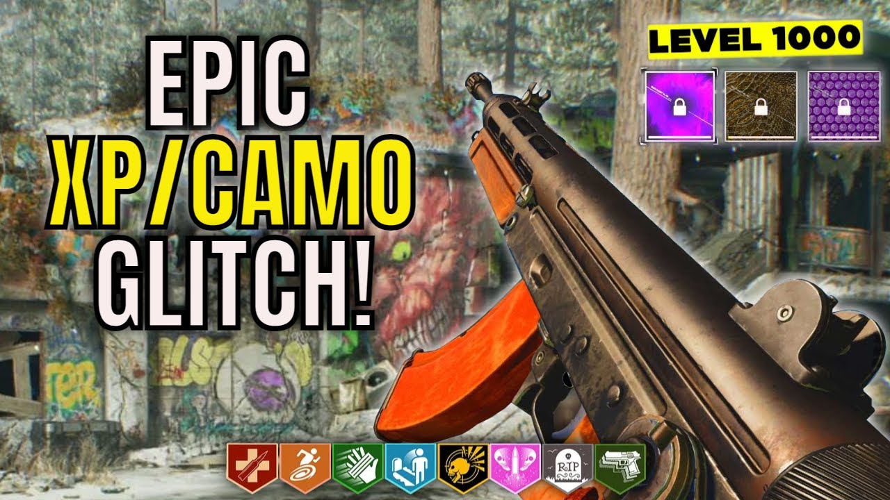 Cold War Zombie Glitches: Epic Unlimited XP/Camo Glitch After Patch! Die Maschine