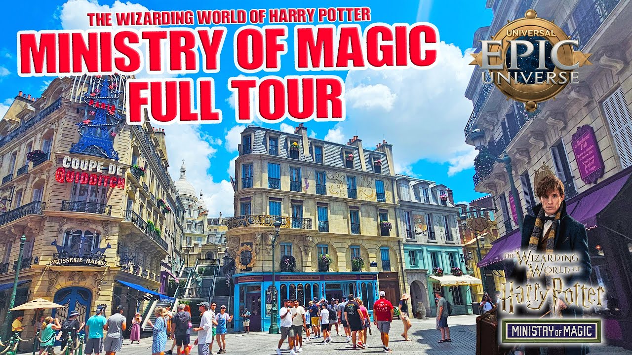 Ministry of Magic Full Tour at Epic Universe  | Wizarding World of Harry Potter (Sept 2025) [4K]