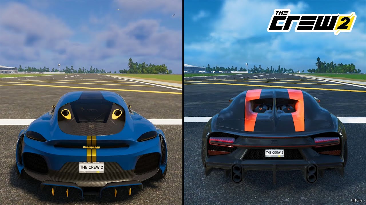 The Crew 2 | Koenigsegg Gemera 2020 vs. Bugatti Chiron Super Sport 300+ 2019 Performance Comparison