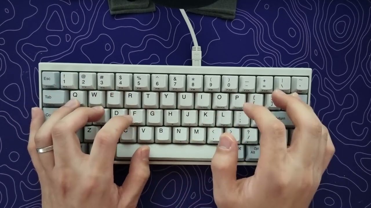 [Keyboard Sounds] Happy Hacking Pro 2 w/ Topre EC