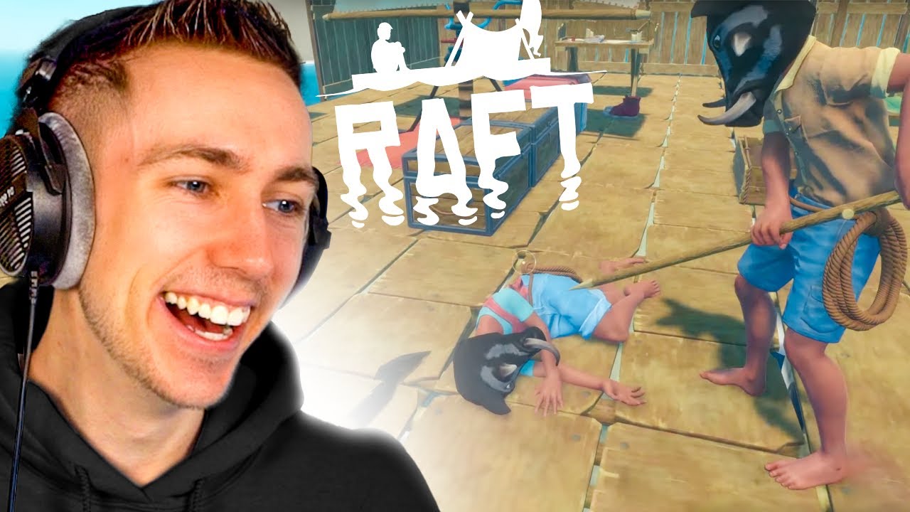 TOXIC FRIENDS STUCK ON A RAFT!