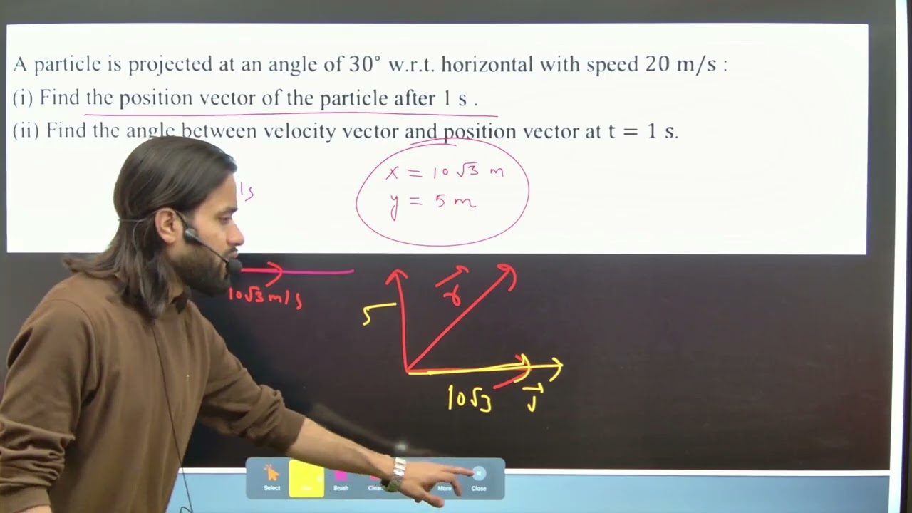 kinematics 2D (projectile) top-10 questions