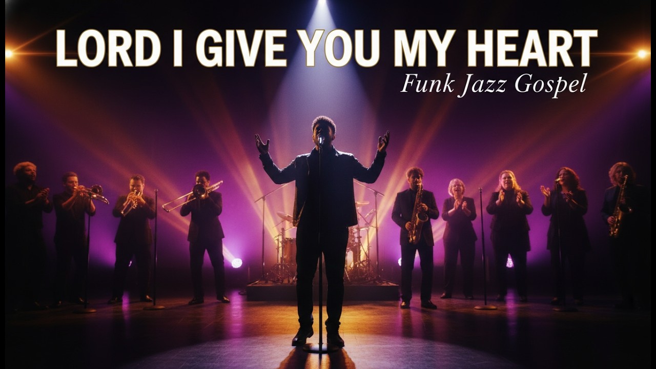 LORD I GIVE YOU MY HEART (Funk Jazz Gospel Remix) | Energetic Worship Surrender