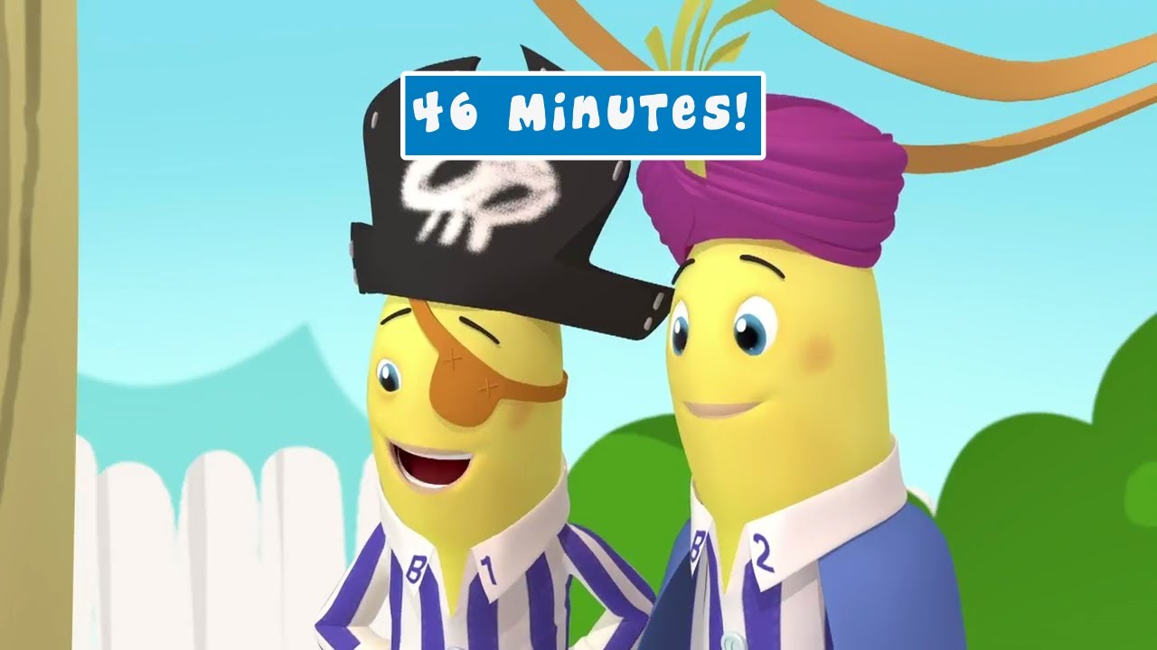 Animated Halloween Compilation - Full Episodes - Bananas in Pyjamas Official