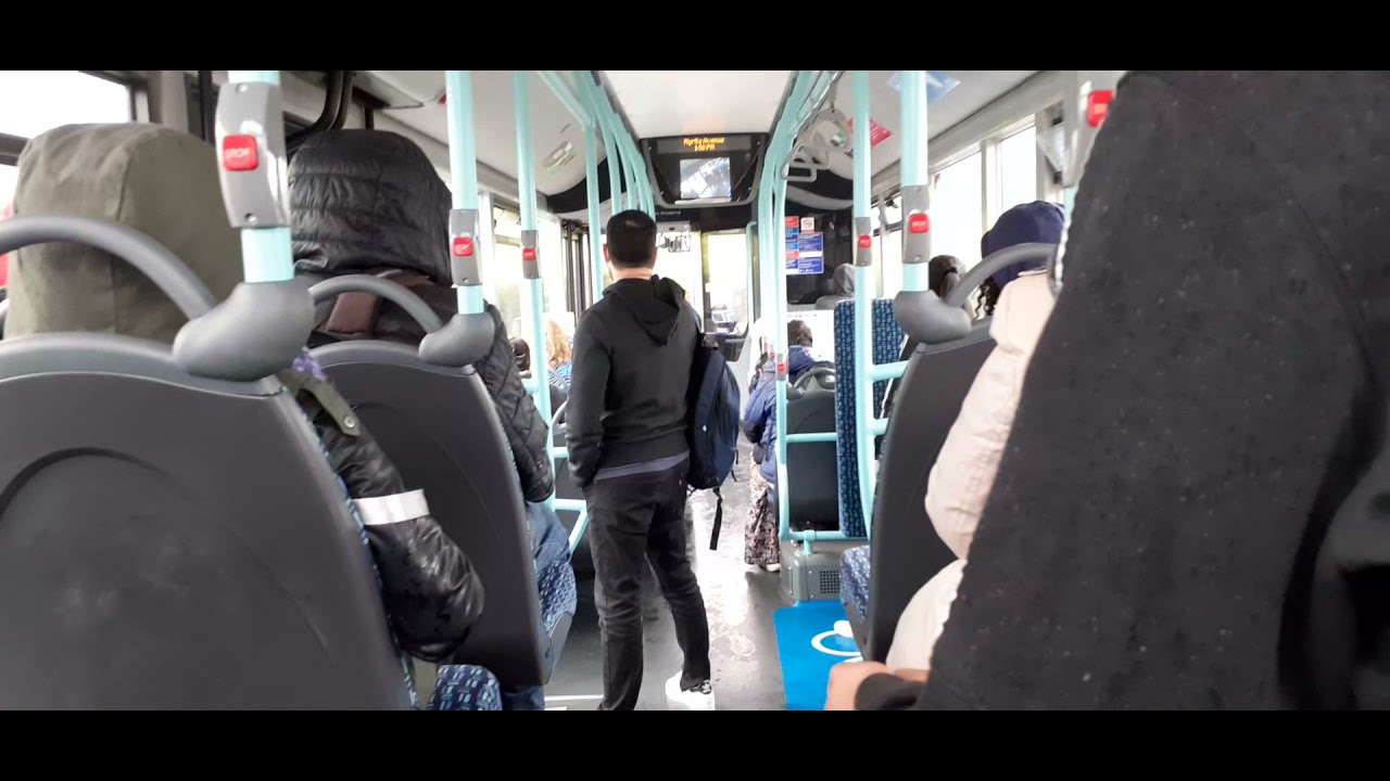 Journey on the route 203 (DXE30359 YX19OLP) ADL Enviro 200MMC E20D 10.9m London United.