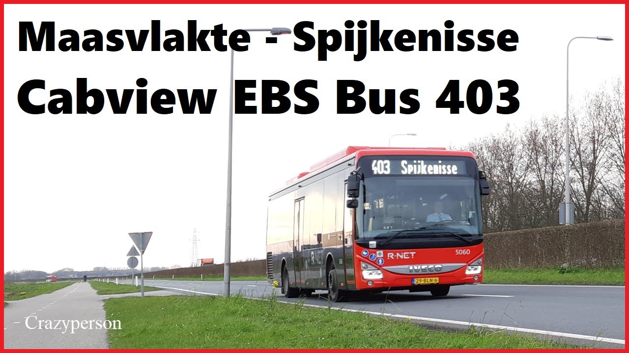 Cabinerit Maasvlakte Transferium - Spijkenisse, EBS Bus 403