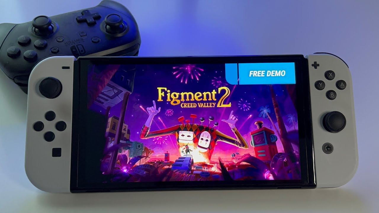 Figment 2: Creed Valley Demo - Review | Switch OLED handheld gameplay