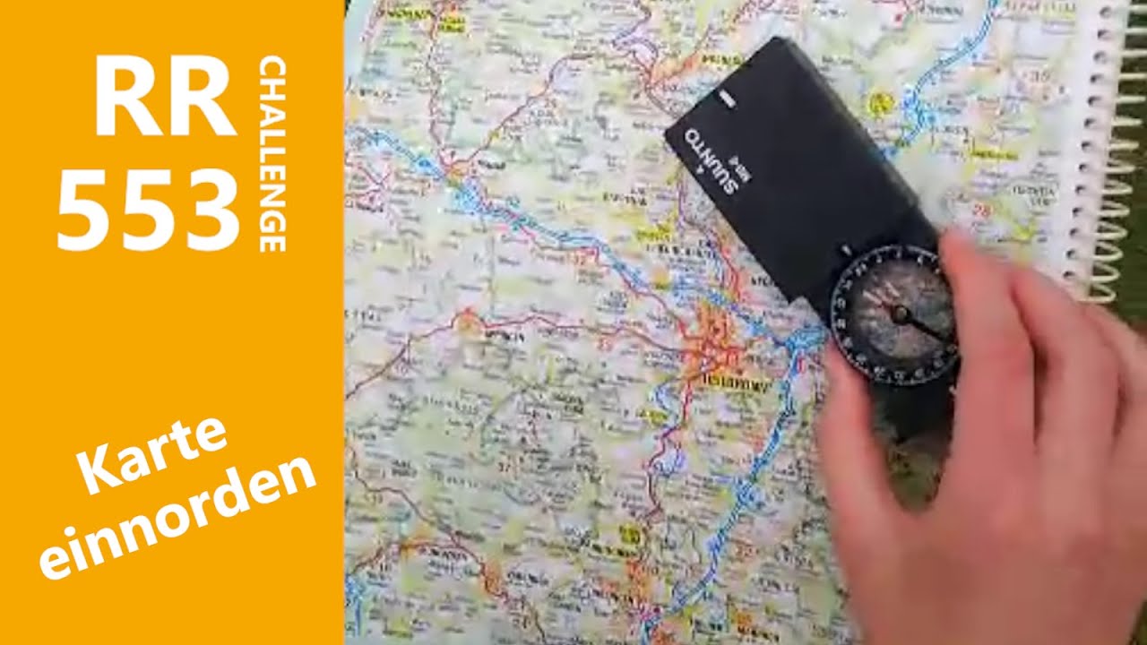 Karte einnorden | RR553 Challenge