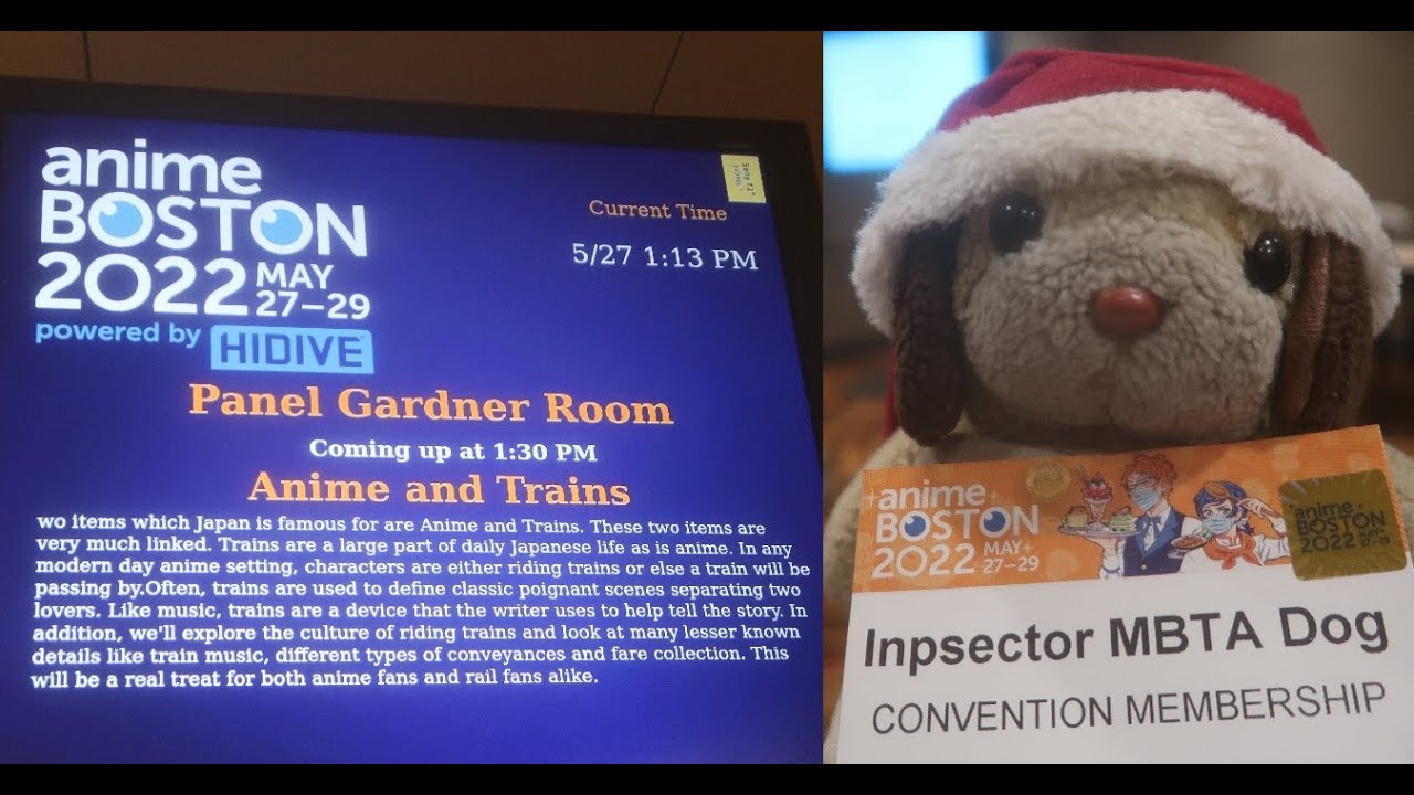 Anime and Trains (Anime Boston 2022)