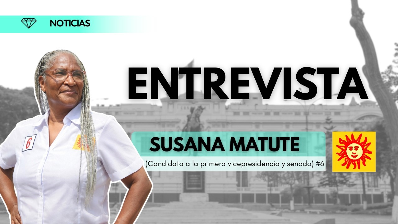 ELECCIONES 2026: ENTREVISTA A SUSANA MATUTE (Candidata a vicepresidencia por el BUEN GOBIERNO)