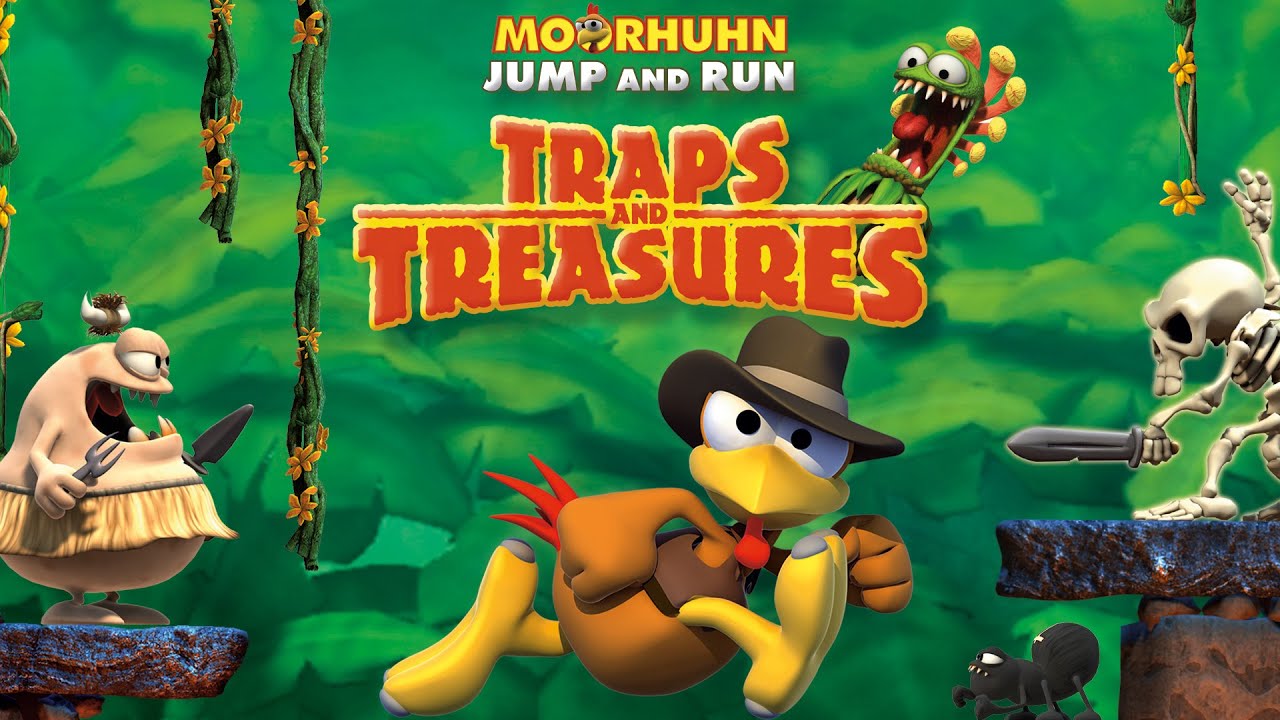 Moorhuhn Jump and Run 'Traps and Treasures' - Nintendo Switch™ Official Trailer [EN-US]