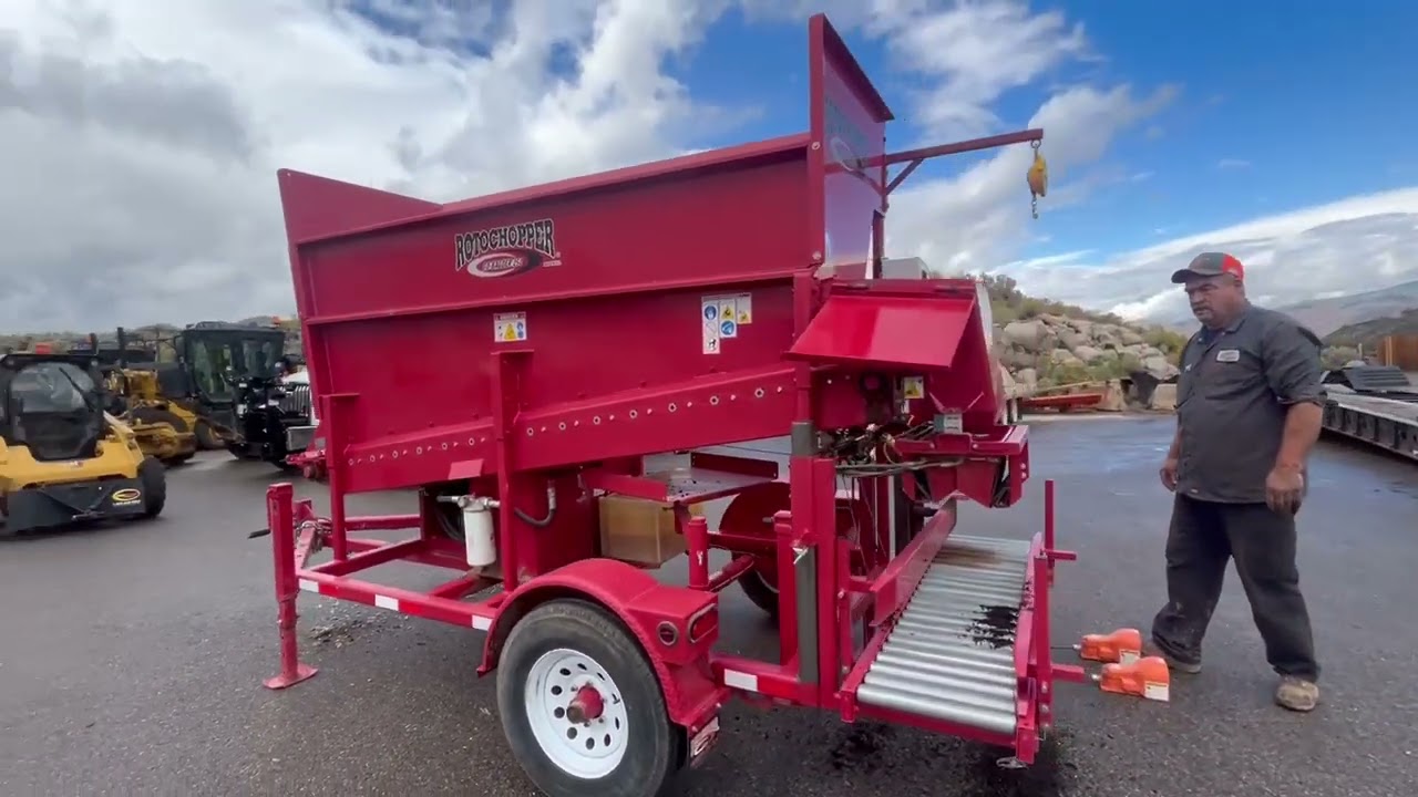 GovDeals: 2015 GB250 Rotochopper Bagger