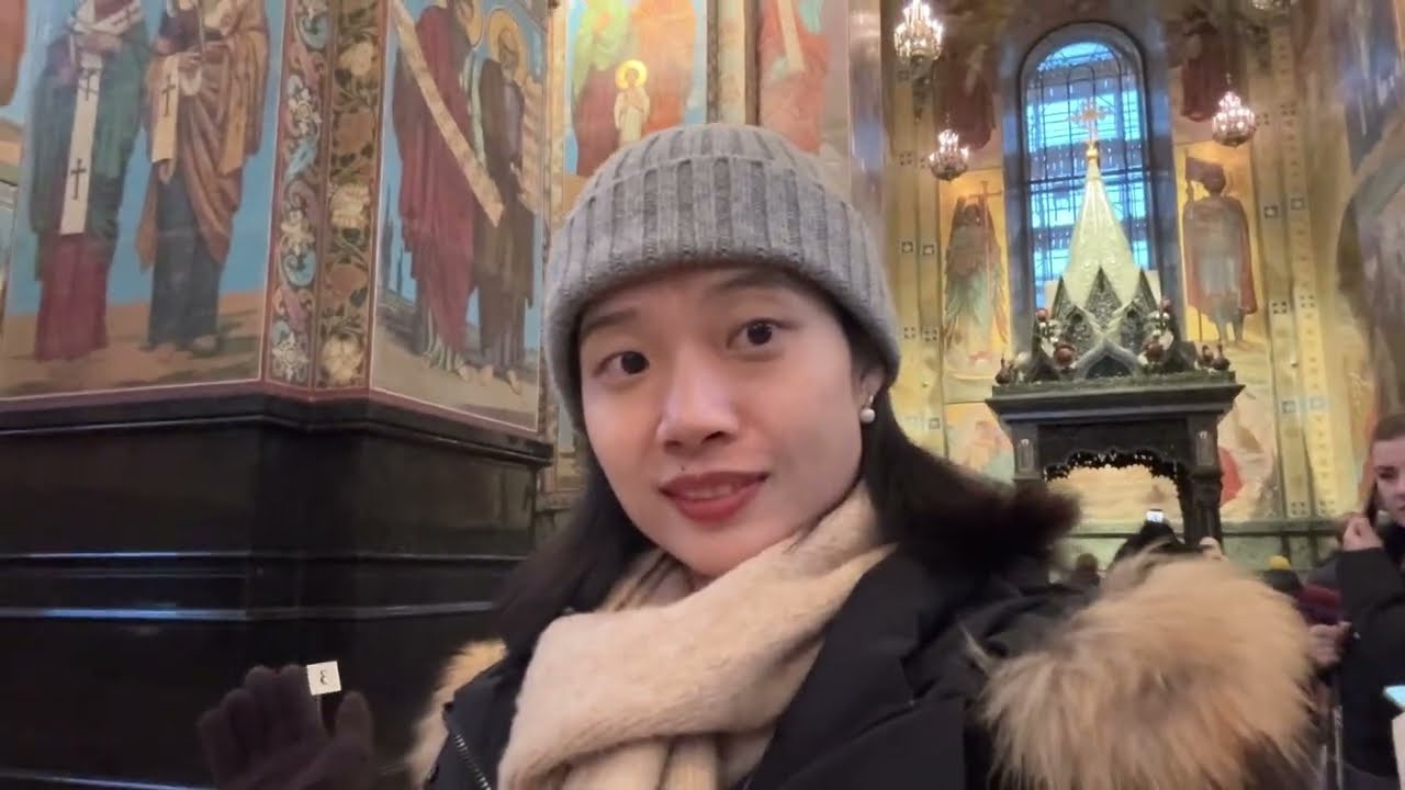 🇷🇺St. Petersburg Winter Vlog | 圣彼得堡冬日记｜雪落无声处，听见陀思妥耶夫斯基的回响
