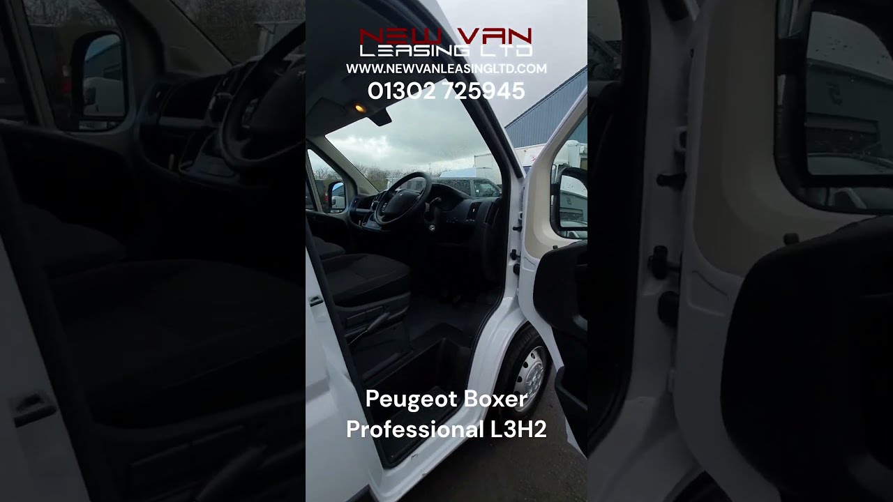 Peugeot Boxer Professional 335 L3 H2 140ps - New Van Leasing Ltd