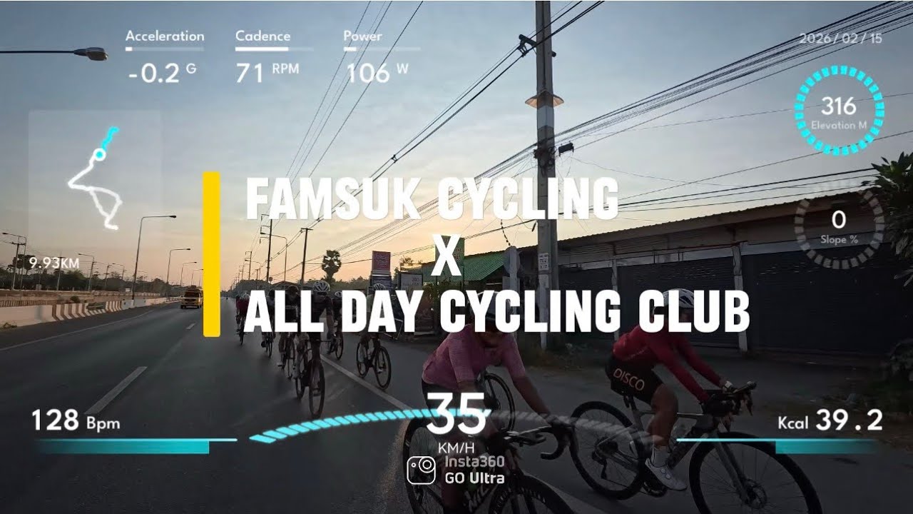 พาแอ่วลำพูน กับ Famsukcycling x All day cycling 