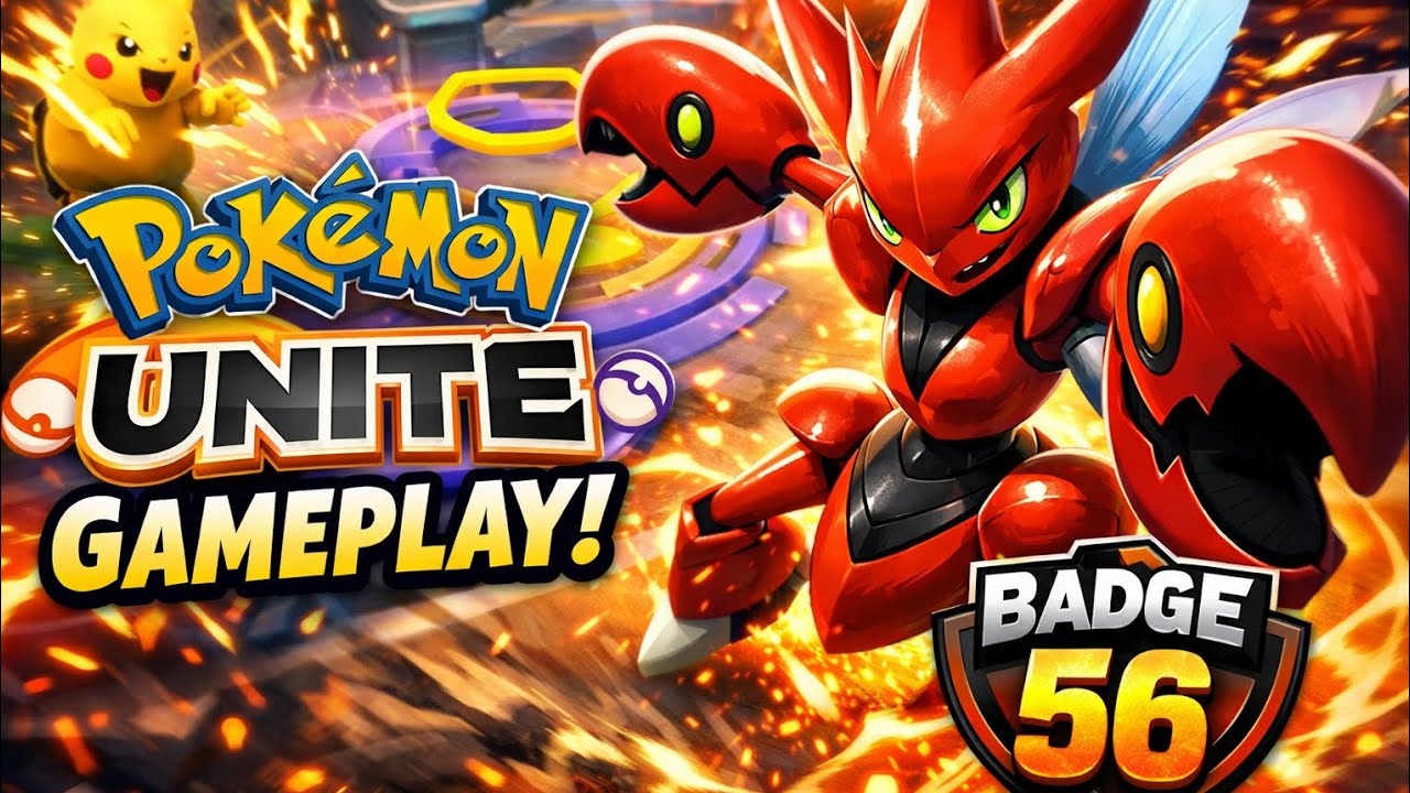 Ultra 4 ranked gameplay | POKEMON UNITE | scizor (1vs4)