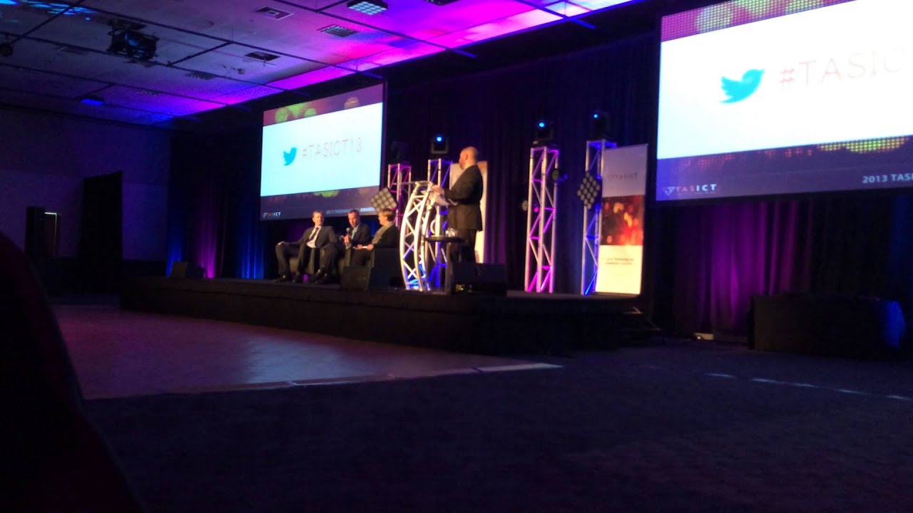 TasICT Awards 2013 - Malcolm Turnbull NBN message + State politician panel