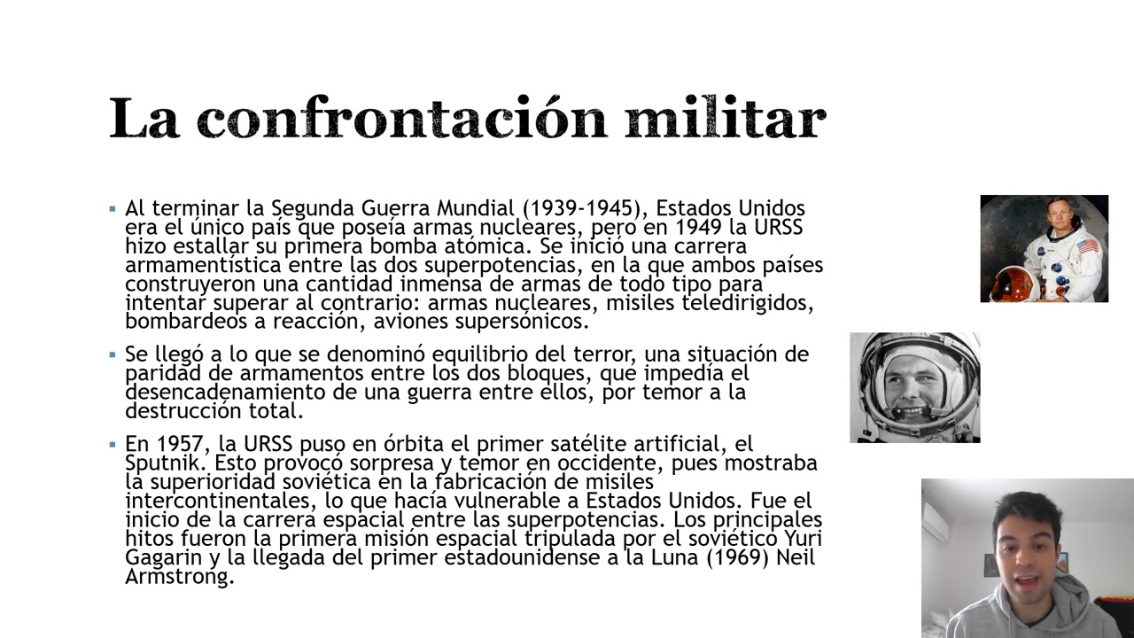 Las armas de la Guerra Fr&iacute;a (1945-1991)