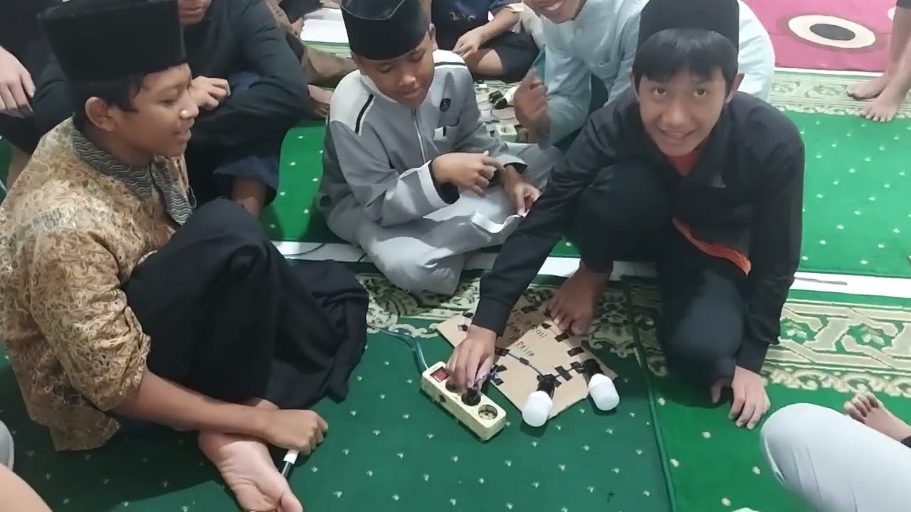Instalasi rangkaian seri & paralel MT IDN BANTUL