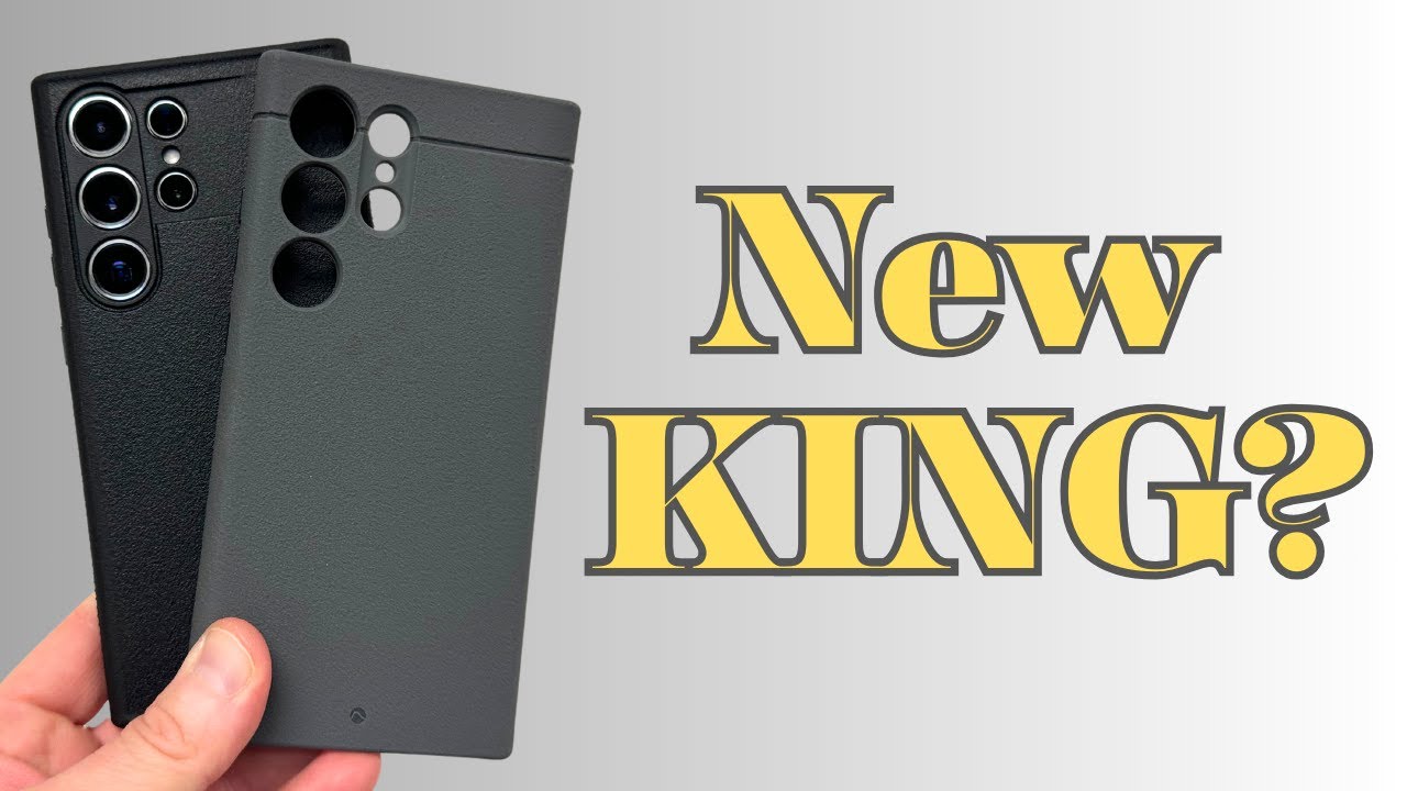 Galaxy S24 Ultra Caudabe Sheath and Synthesis Cases - A New King Arrives
