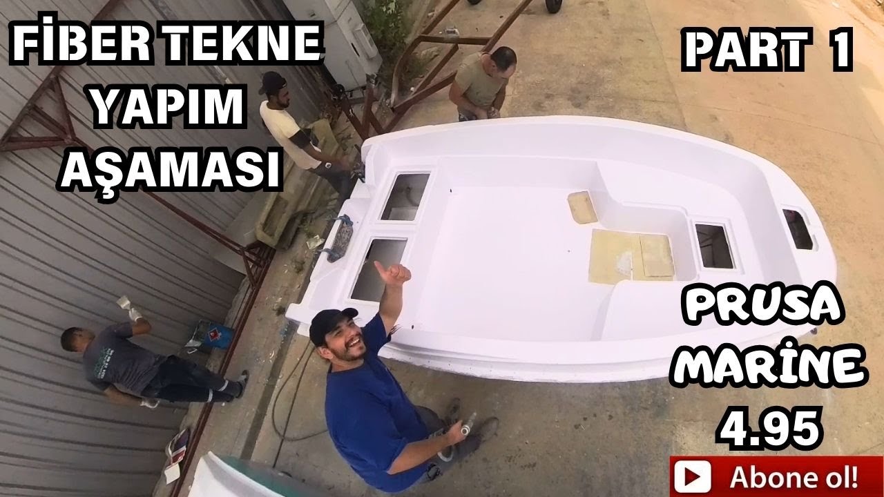 FİBER TEKNE NASIL ÜRETİLİYOR ? | KENDİ TEKNEMİN YAPILIŞINDA ÇALIŞTIM | 1.BÖLÜM