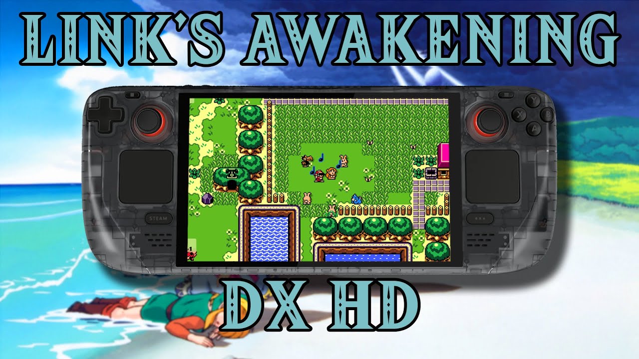 「Link's Awakening PC Port on Steam Deck Tutorial」