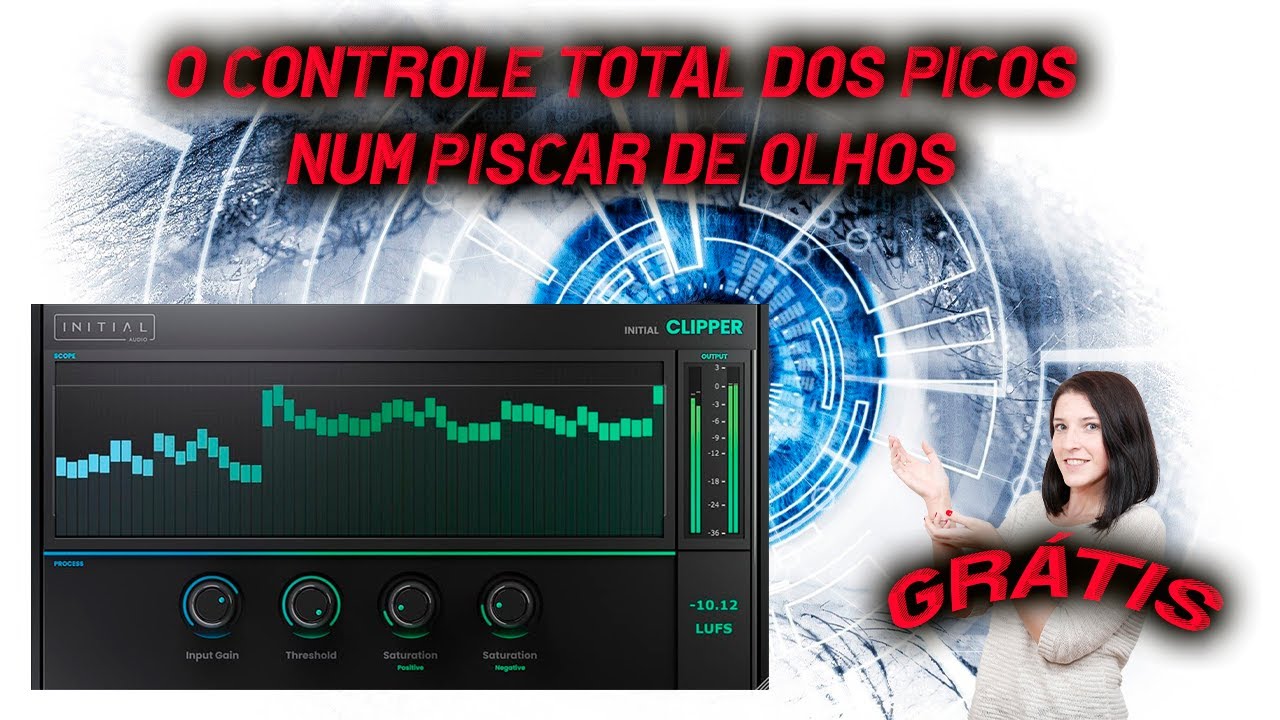 A din&acirc;mica de sua mixagem e masteriza&ccedil;&atilde;o sobre o total controle - Initial Clipper (Gr&aacute;tis)