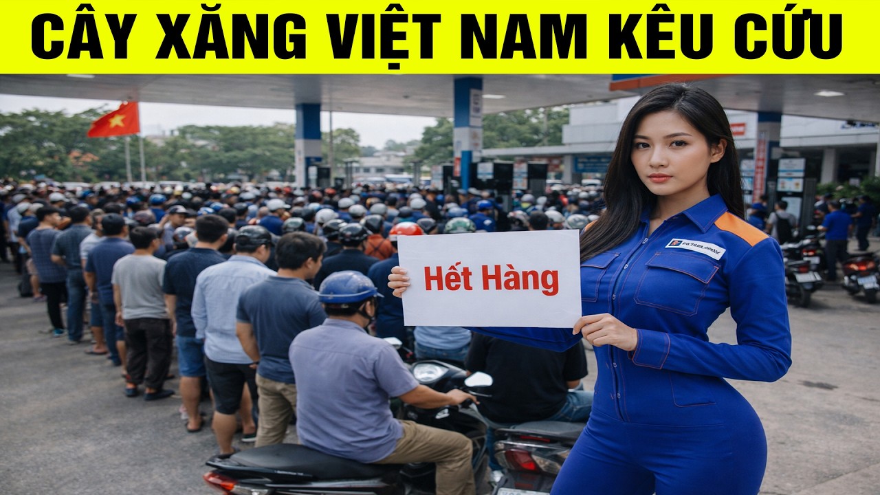 Cây xăng Việt Nam kêu cứu vì chiến sự ở Iran