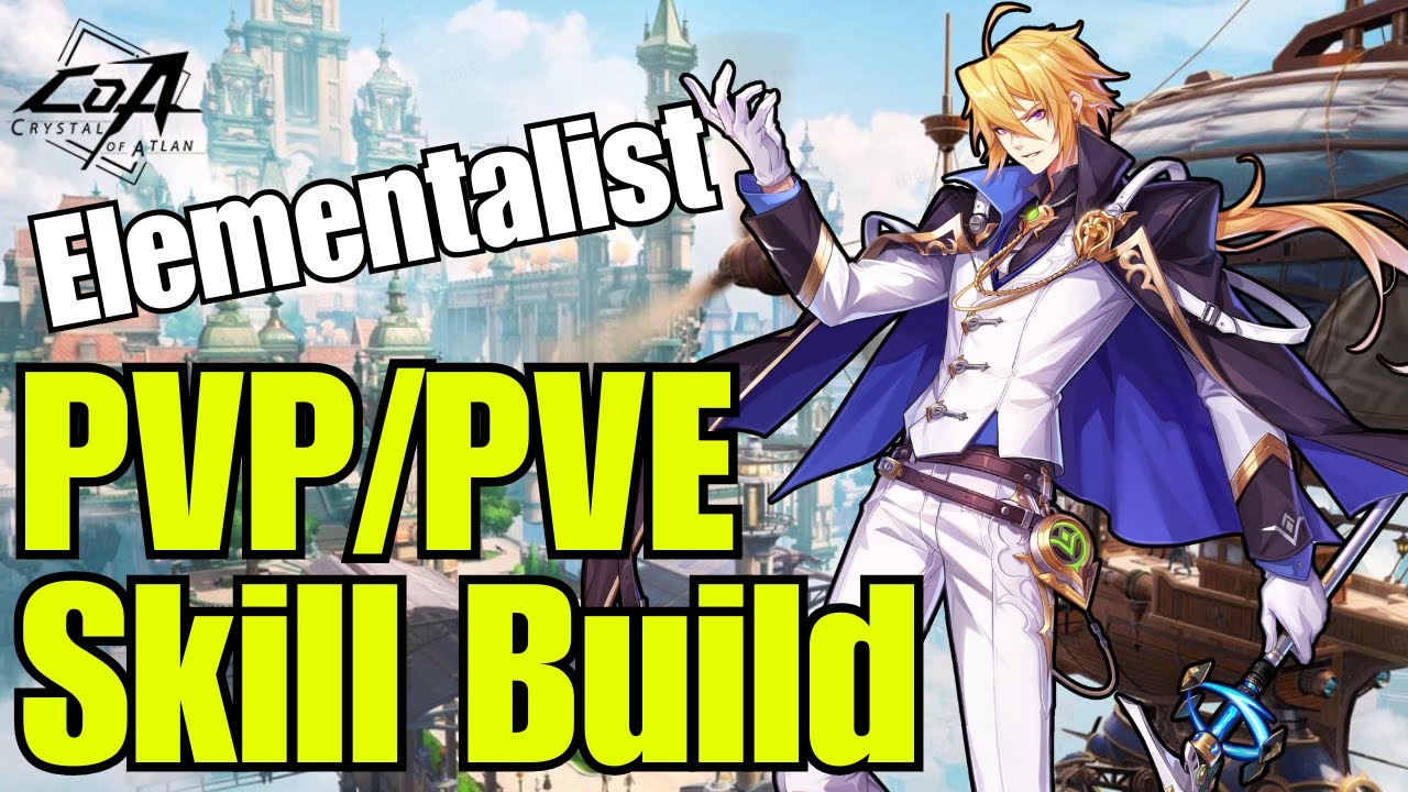 Elementalist Showcase and Builds! Crystal of Atlan #CoA #LightOfAtlan