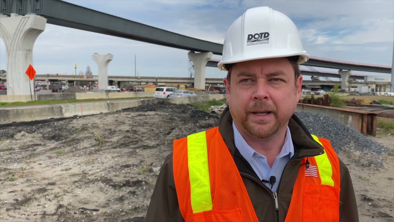 DOTD On-site - Loyola Drive at I-10 Interchange Improvements.