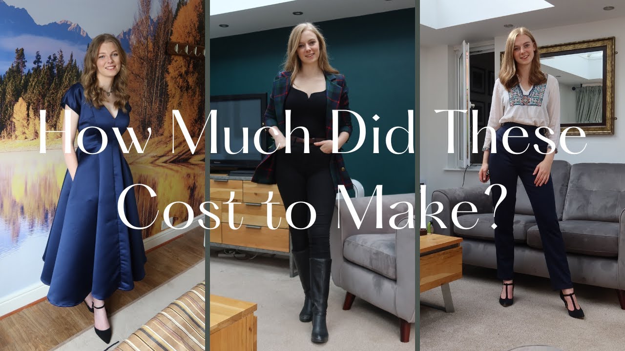 How Much Did These Cost To Make? || Sewing Vlog || Sewing Vs Buying Clothes
