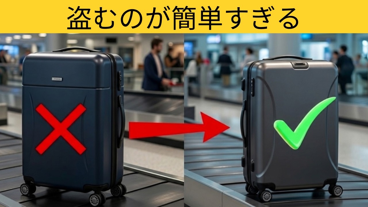 航空会社が教えないスーツケース対策10選（荷物を二度と失くさない方法・2026年最新版）