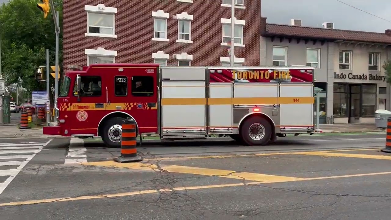Toronto Fire P323 Responding