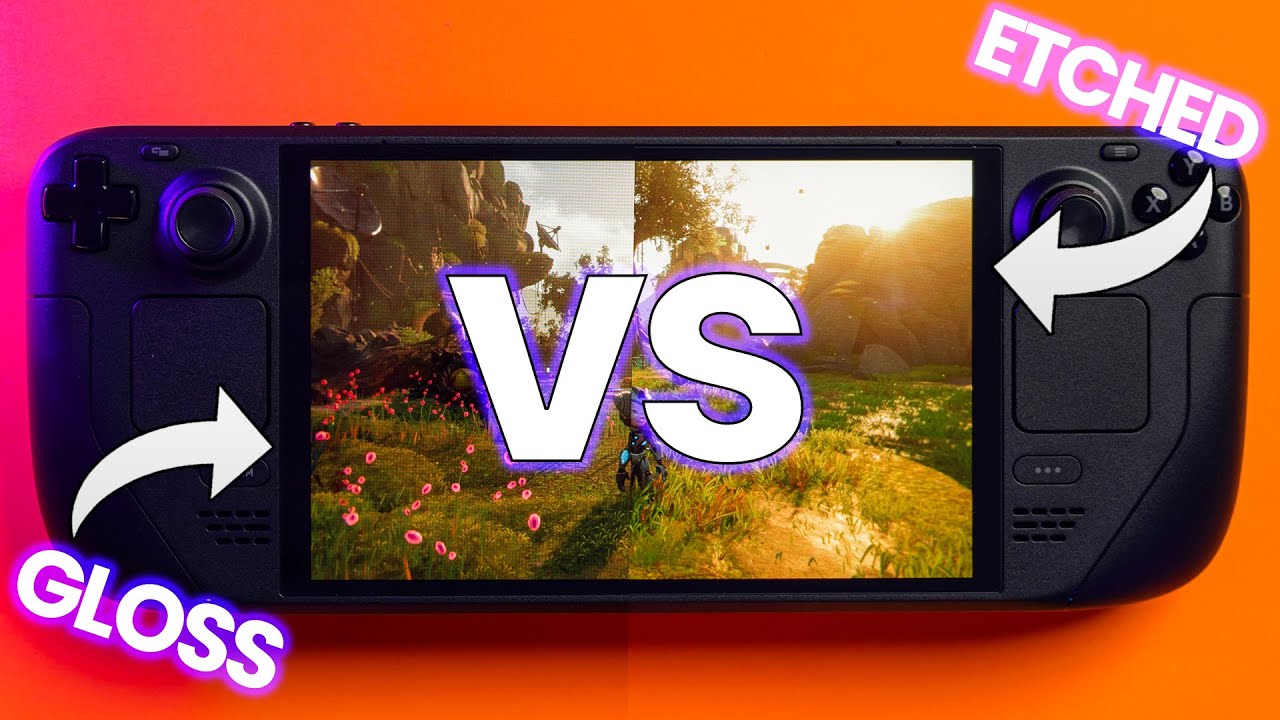 Это меня удивило — сравнение OLED-экранов Steam Deck