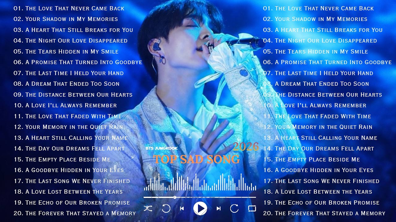 Jungkook live | Broken Hearts | Emotional SadPlaylist💔❤️‍🩹