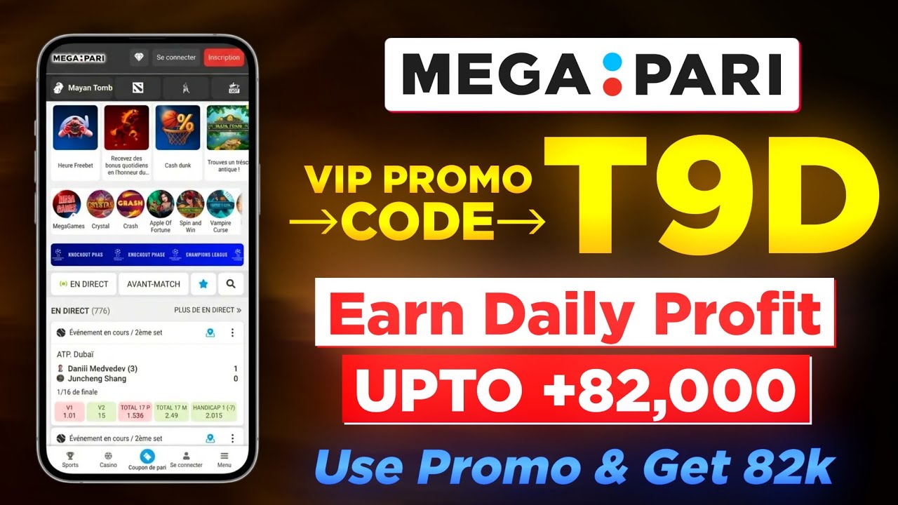 MegaPari Promo Code 2026 | Get 300% Bonus + Free Cash 💰 | Best Betting Site 