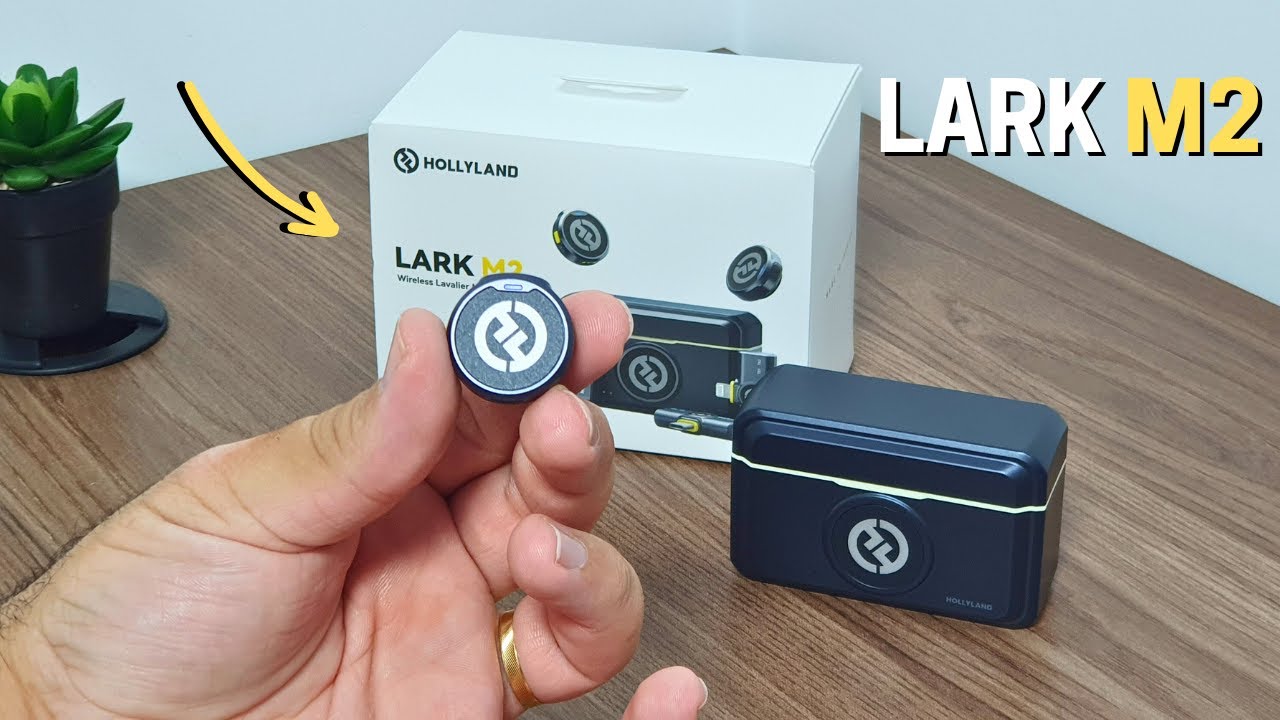 Hollyland Lark M2 Vale a Pena? Comprei o Microfone de Lapela Mais Vendido (Unboxing)