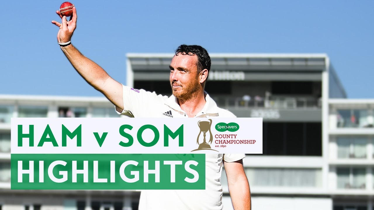 Kyle Abbott Takes Record Breaking 17-86! | Hants v Somerset | Specsavers County Championship
