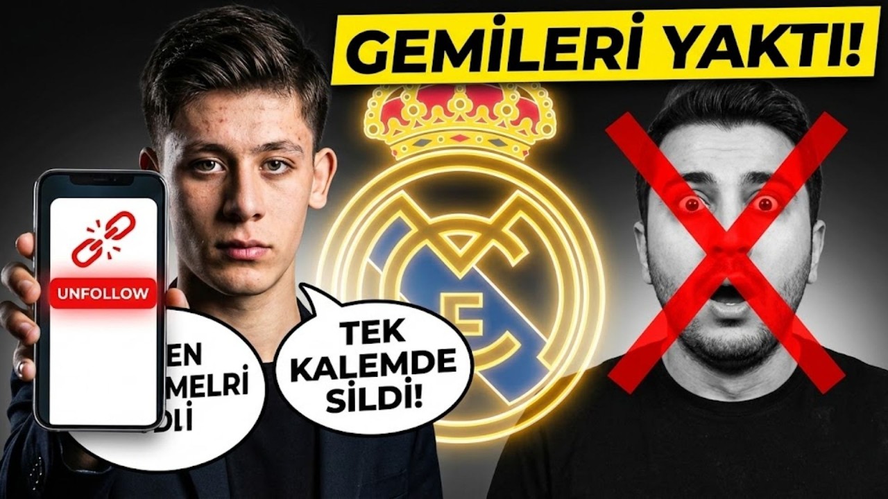 ARDA GÜLER GEMİLERİ YAKTI! ESKİ HOCASINI TEK KALEMDE SİLDİ! 