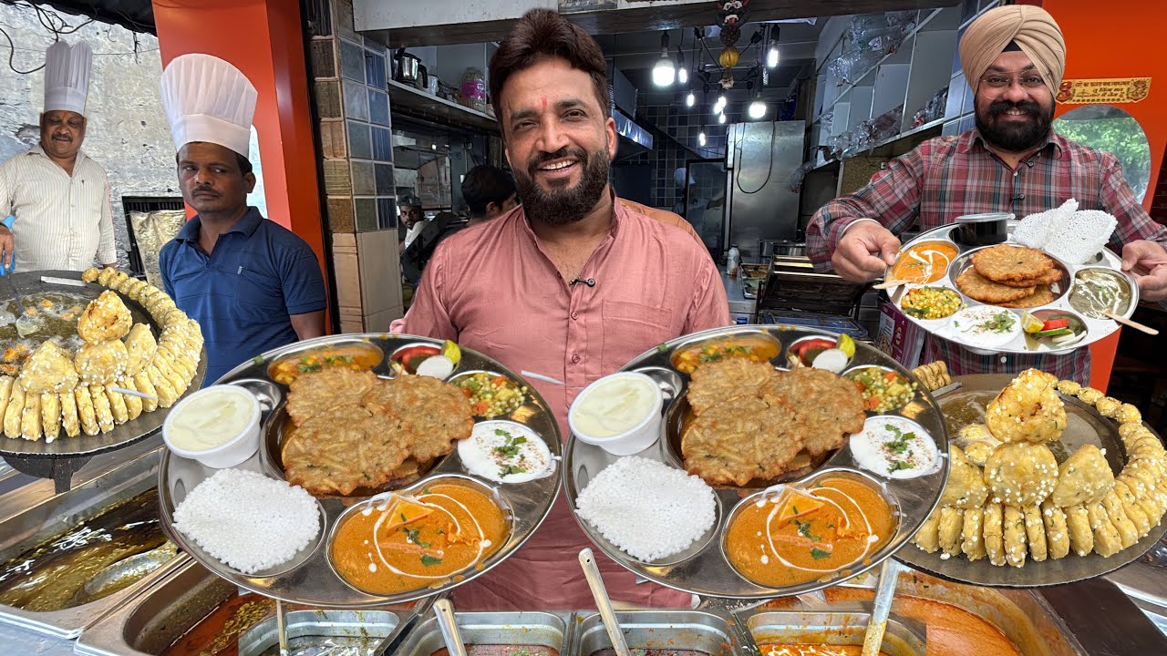 Delhi ki Best Navratri Thali  | Indian Street Food (Special नवरात्री थाली) 