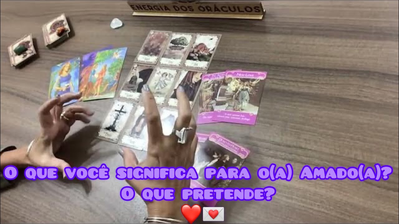 O que você significa para o(a) Amado(a)? O que pretende? # Tarot ❤️💌