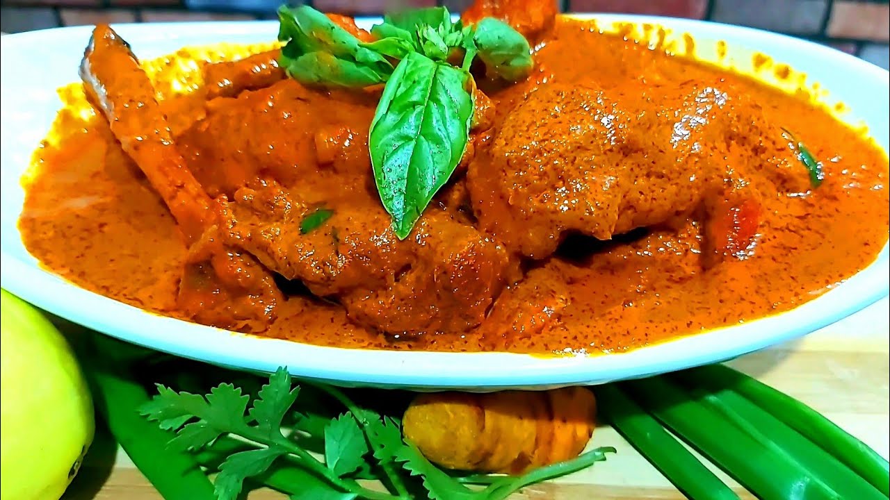 Thai chicken red curry | Gang pet Gai | Thai red curry paste recipe | chef tamang recipe