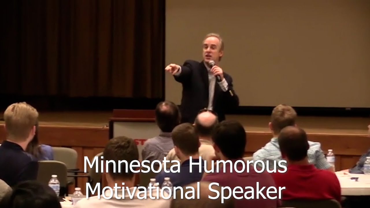 Minnesota funny keynote speaker Charles Marshall
